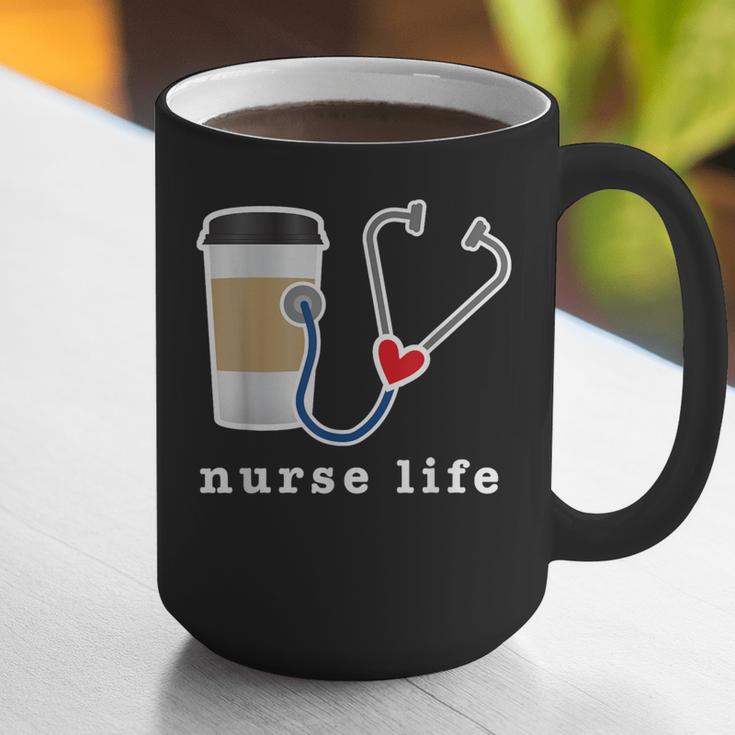 Nurse Life Graphic Nursing School Graduation Graphic Print Coffee Mug