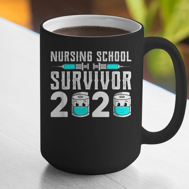 Nursing School Survivor Graduation Nurse RN 2020 Friend Graphic Print Coffee Mug