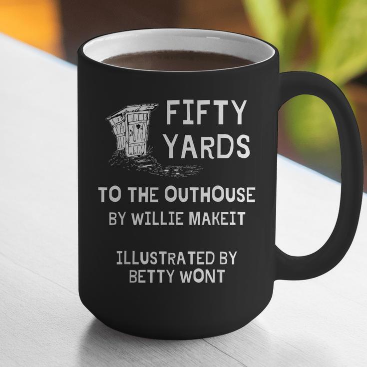 Outhouse Dad Guy Pun Humor Redneck Potty Joke Gag Graphic Print Coffee Mug Outhouse Dad Guy Pun Humor Redneck Potty Joke Gag Graphic Print Coffee Mug