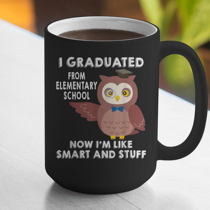 Owl Elementary Graduation Shirt-6th Grade Graduation Graphic Print Coffee Mug