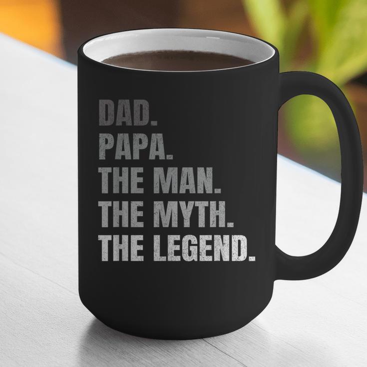Papa Dad Legend Men Grandpa Christmas Father's Day Birthday Graphic Print Coffee Mug