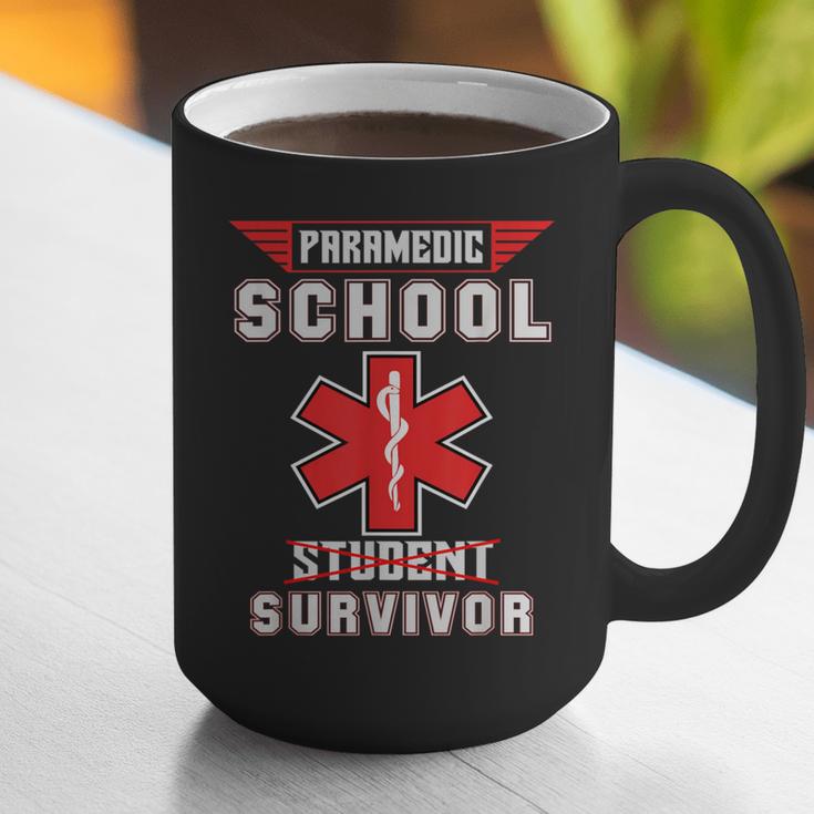 Paramedic School Graduation Shirt Survivor Graphic Print Coffee Mug