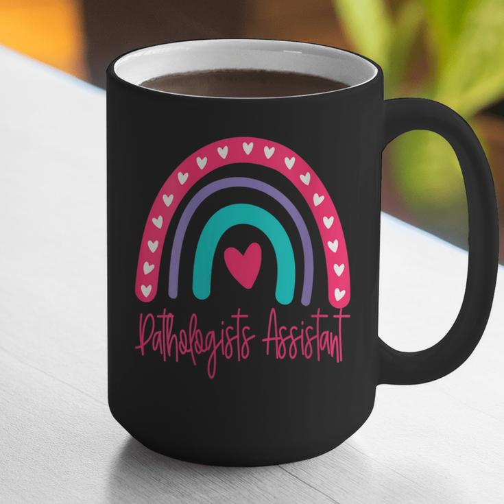 Pathologists' Assistant Graduation 2023 Boho Rainbow Graphic Print Coffee Mug