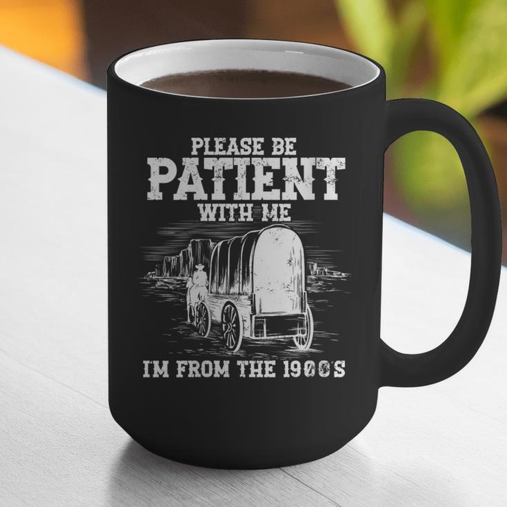 Patient With Me I'm From The 1900s Oregon Vintage Graphic Print Coffee Mug