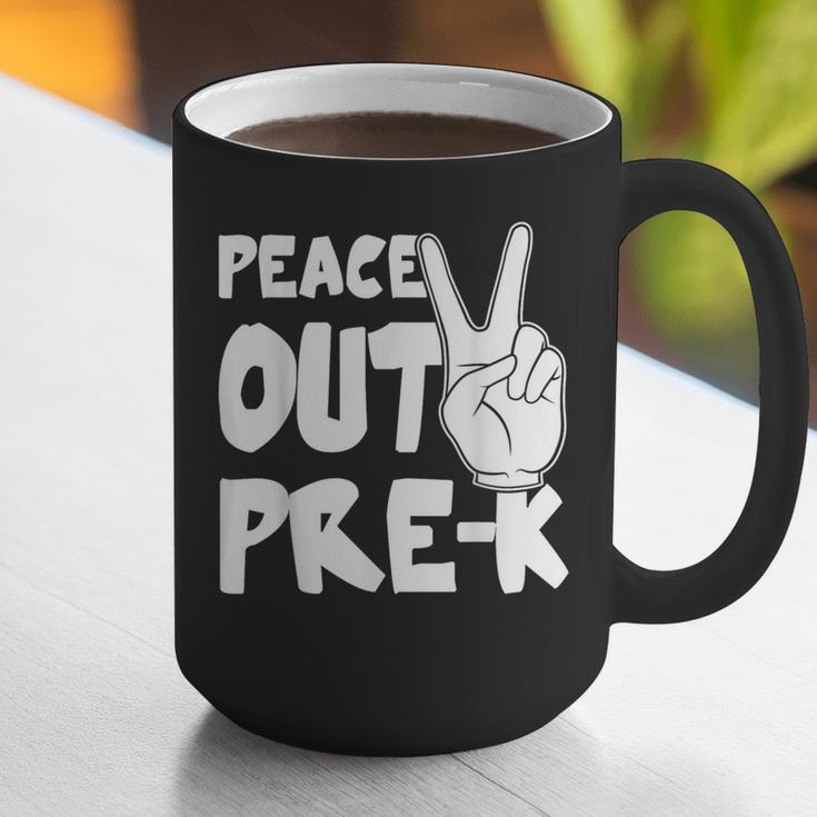 Peace Out Pre-K Great Class Of 2019 Graduation T-Shirt Graphic Print Coffee Mug