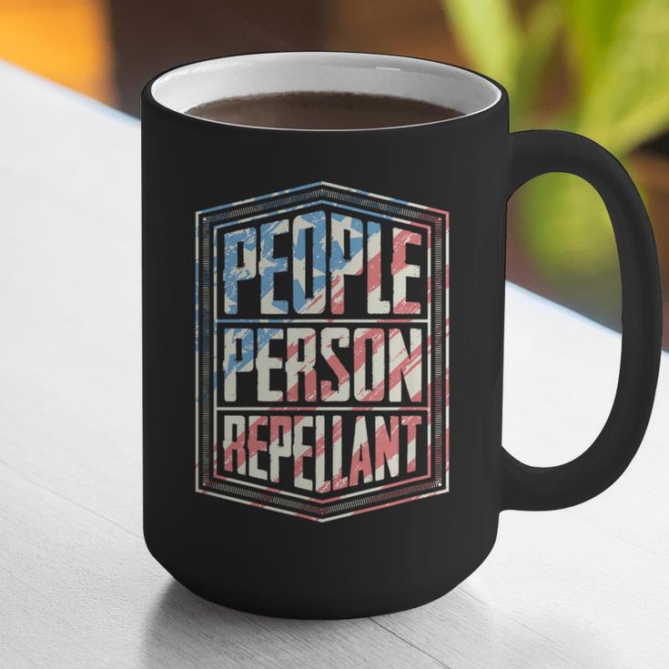 People Person Repellant Introvert Graphic Print Coffee Mug People Person Repellant Introvert Graphic Print Coffee Mug
