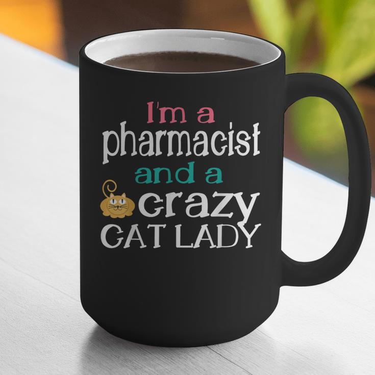Pharmacist Cat Lady PharmD Women Graduation Graphic Print Coffee Mug