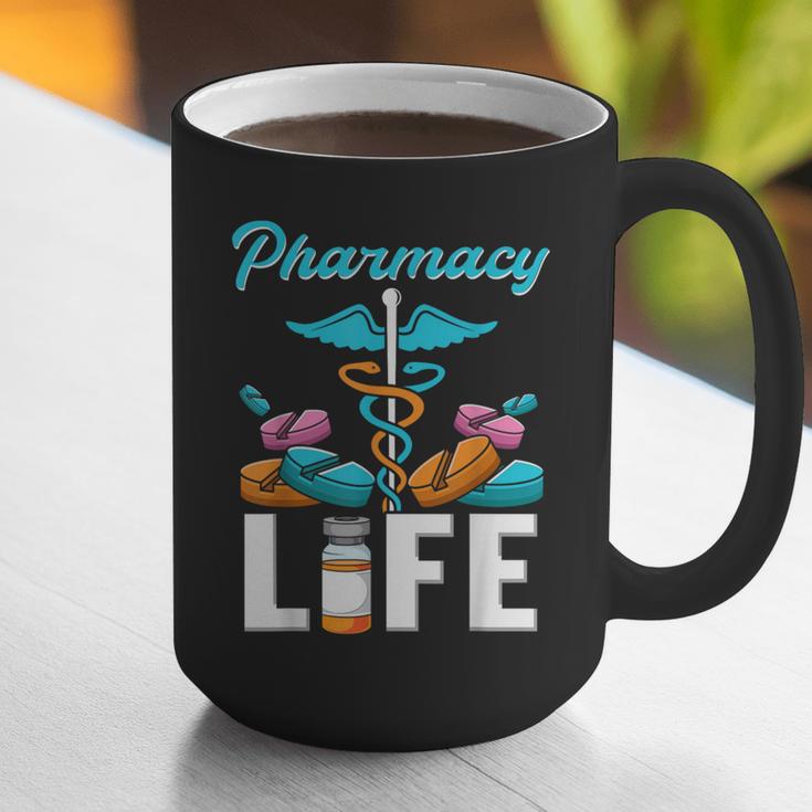 Pharmacy Life Pharmacist Chemist Student PharmD Graduation Graphic Print Coffee Mug