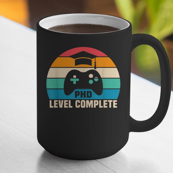 PhD Level Complete Graduation Doctorate In Philosophy Graphic Print Coffee Mug