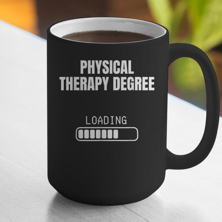 Physical Therapy Degree Loading Student Graduation Graphic Print Coffee Mug