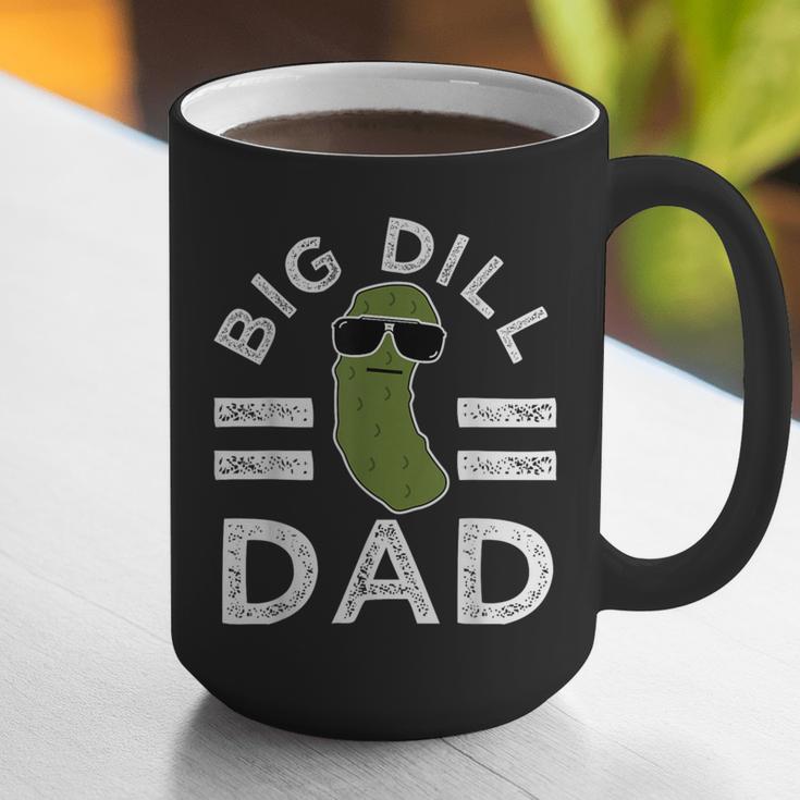 Pickle Pun Big Dill Dad Saying Dad Joke Father Humor Graphic Print Coffee Mug