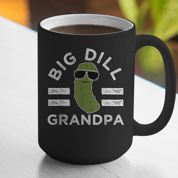 Pickle Pun Big Dill Grandpa Dad Joke Grandfather Humor Graphic Print Coffee Mug