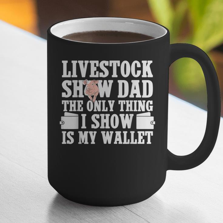 Pig Show Dad Pig Show Father Graphic Print Coffee Mug