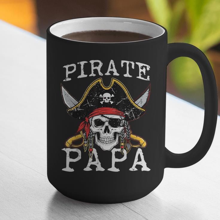 Pirate Papa Skull Family Matching Costume Dad Grandpa Men Graphic Print Coffee Mug Pirate Papa Skull Family Matching Costume Dad Grandpa Men Graphic Print Coffee Mug