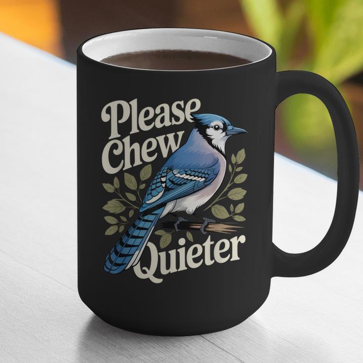 Please Chew Quieter Introvert Christmas Bird Watcher Graphic Print Coffee Mug Please Chew Quieter Introvert Christmas Bird Watcher Graphic Print Coffee Mug