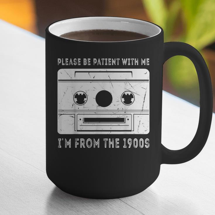 Please Be Patient I'm From The 1900s Cowboy Saying Graphic Print Coffee Mug