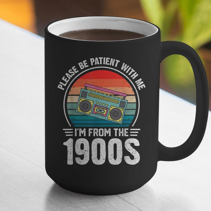 Please Be Patient With Me I'm From The 1900s Music Graphic Print Coffee Mug