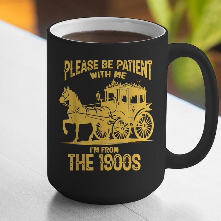 Please Be Patient With Me I'm From The 1900s Vin Graphic Print Coffee Mug