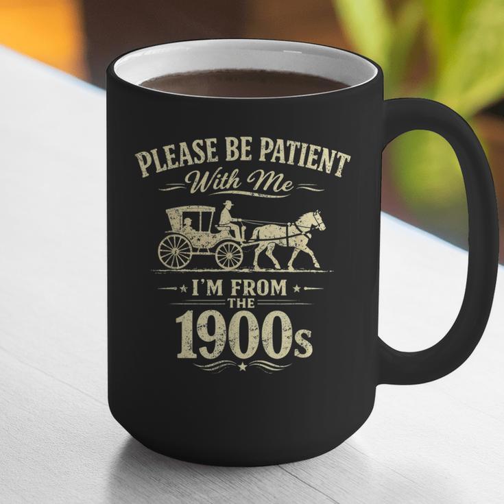 Please Be Patient With Me I'm From The 1900s Vintage Graphic Print Coffee Mug