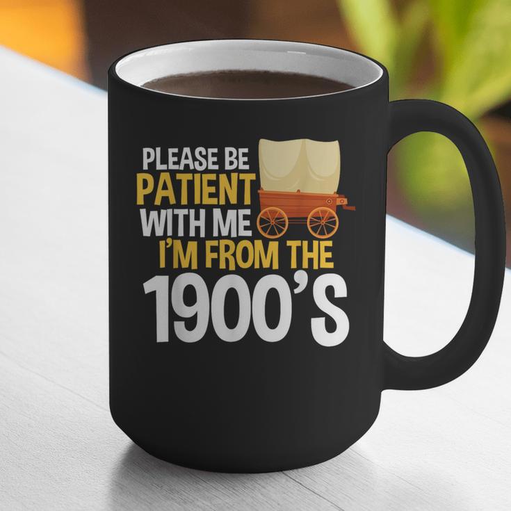 Please Be Patient With Me I'm From The 1900s Vintage Oregon Graphic Print Coffee Mug