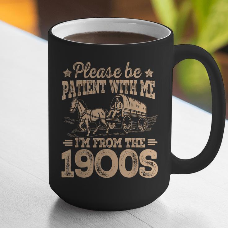 Please Be Patient I'm From The 1900s Vintage Tee Graphic Print Coffee Mug