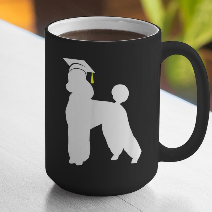 Poodle Graduation Dog Graduate Graphic Print Coffee Mug