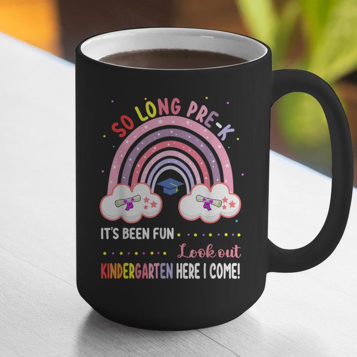 Pre k Graduation Class 2025 Graduate Pre-k Rainbow Girls Graphic Print Coffee Mug