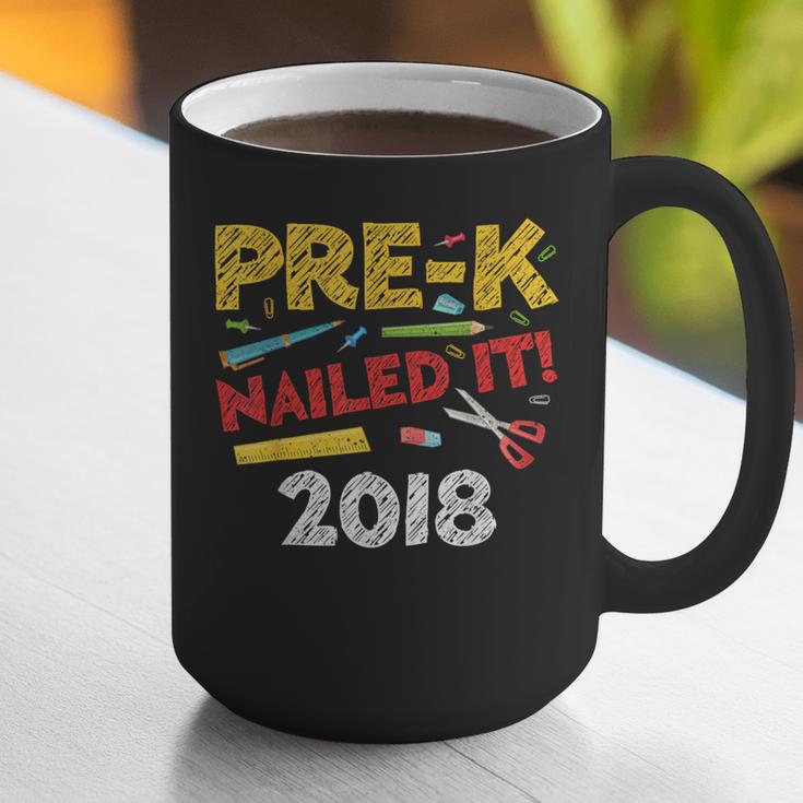 Pre-K Nailed It Class Of 2018 Graduation Graphic Print Coffee Mug