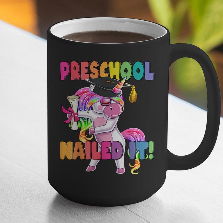 Preschool Nailed It Flossing Unicorn Graduation Shirt Graphic Print Coffee Mug