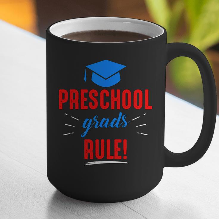 Preschooler Graduation Grad Cap Preschool Grads Rule Graphic Print Coffee Mug
