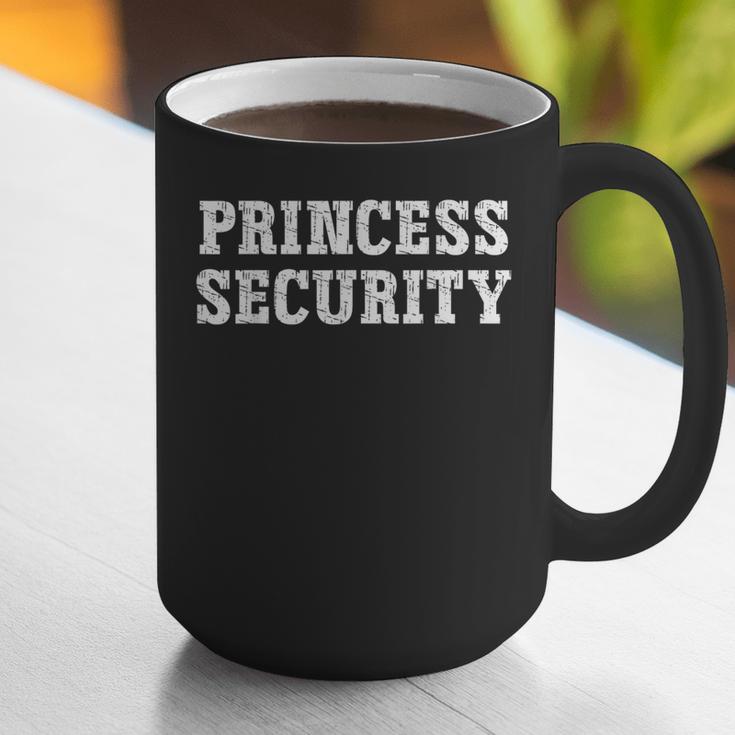 Princess Security Matching Boys Dad Mom Vintage Birthday Graphic Print Coffee Mug