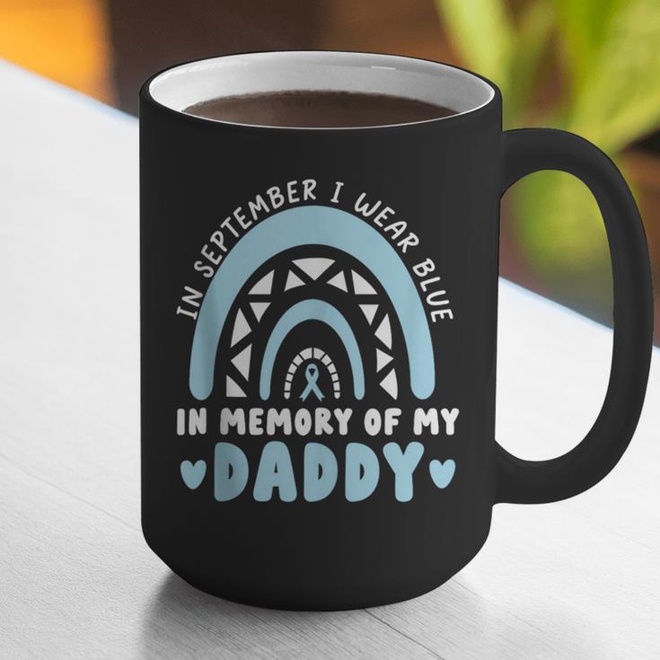 Prostate Cancer In Memory Of My Daddy Prostate Cancer Graphic Print Coffee Mug