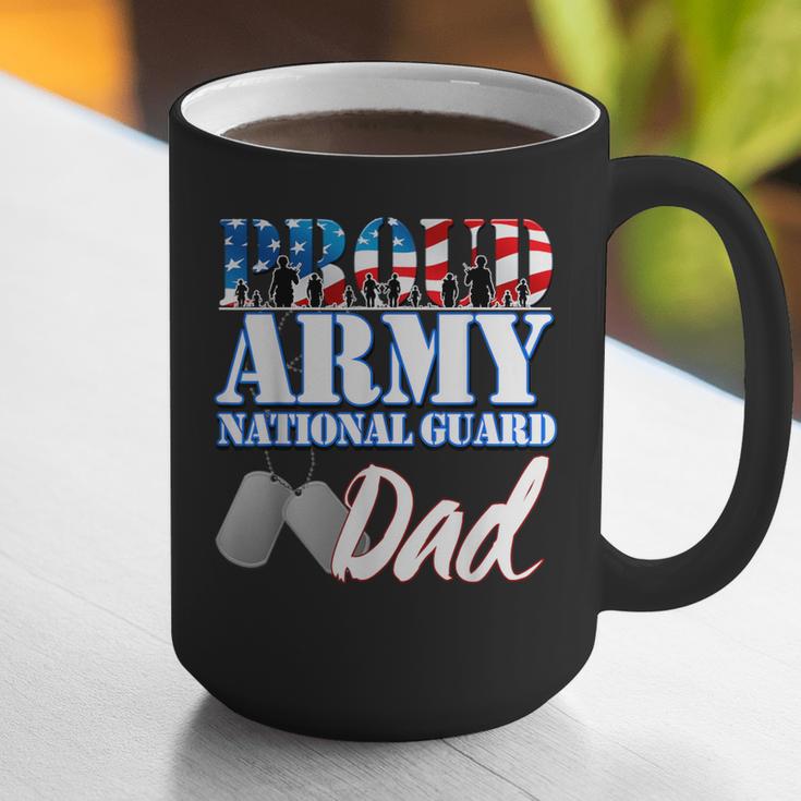Proud Army National Guard Dad Fathers Day Shirt Men Graphic Print Coffee Mug