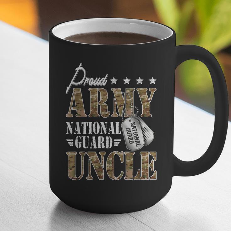 Proud Army National Guard Uncle National Guard Graduation Graphic Print Coffee Mug