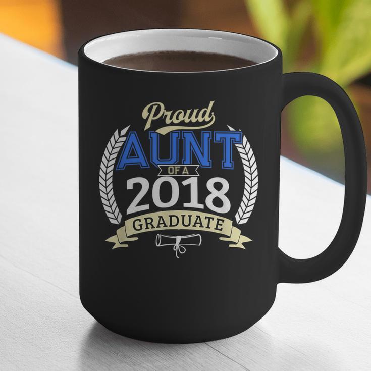 Proud Aunt Of 2018 Graduate Shirt Graduation Grad Graphic Print Coffee Mug