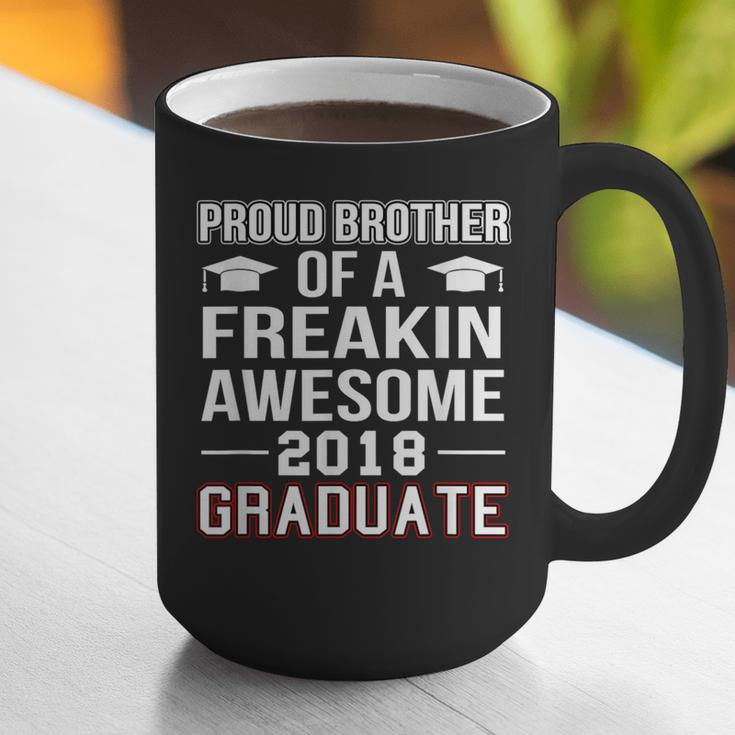 Proud Brother Of A 2018 Graduate Senior GraduationShirt Graphic Print Coffee Mug