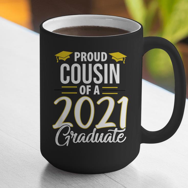Proud Cousin Of A 2021 Graduate Graduation Clothes MBA PhD Graphic Print Coffee Mug