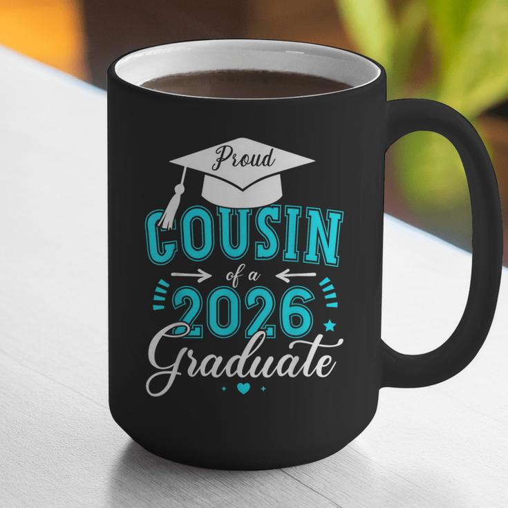 Proud Cousin Of a Class Of 2026 Graduate For Graduation Graphic Print Coffee Mug