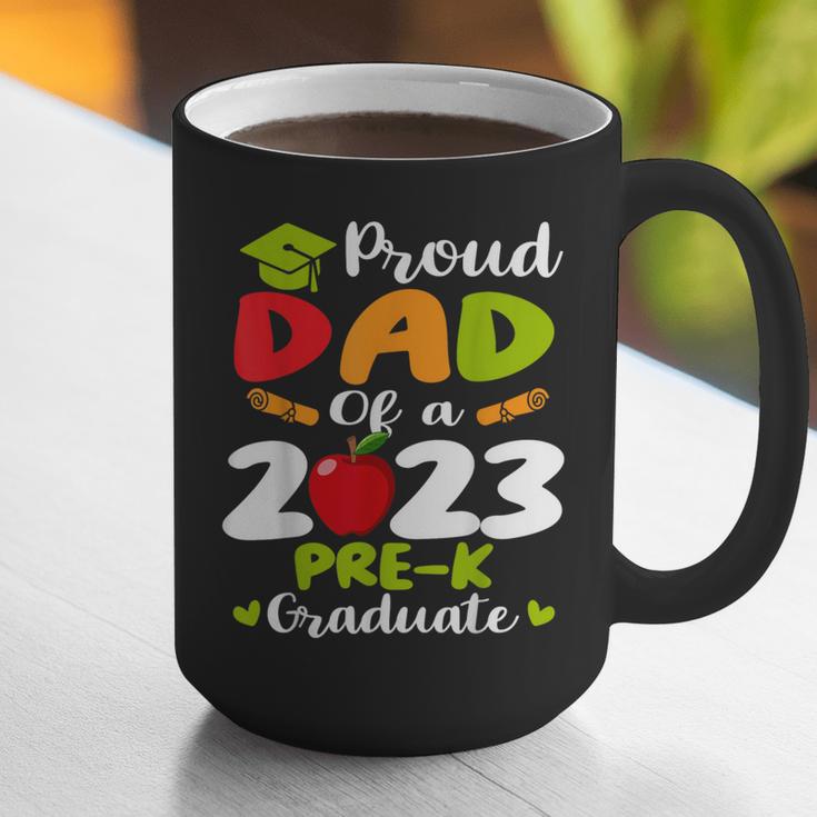 Proud Dad Of 2023 Pre K Graduate Graduation Graphic Print Coffee Mug