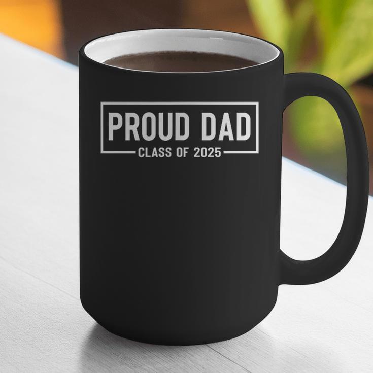 Proud Dad Of 2025 Graduate Father Senior 25 Graduation Graphic Print Coffee Mug
