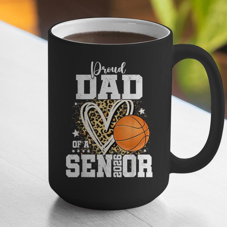 Proud Dad Of A 2026 Senior Basketball Graduation Leopard Graphic Print Coffee Mug Proud Dad Of A 2026 Senior Basketball Graduation Leopard Graphic Print Coffee Mug