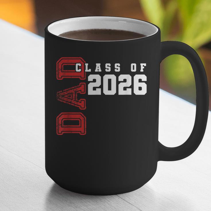 Proud Dad Of Class Of 2026 Graduate Graphic Print Coffee Mug