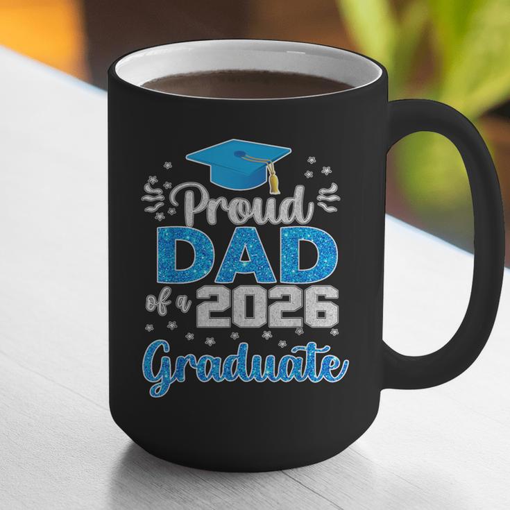 Proud Dad Of a Class Of 2026 Graduate Senior 2026 Graphic Print Coffee Mug