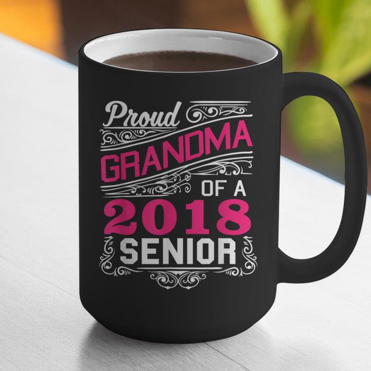 Proud Grandma Of a 2018 Senior Tshirt Graduation Graphic Print Coffee Mug