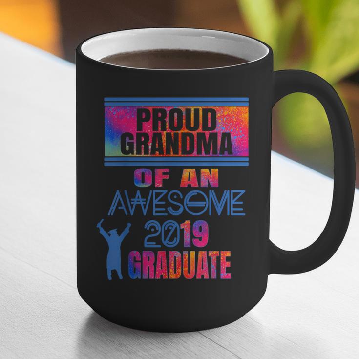 Proud Grandma Of A 2019 Graduate Senior Class Graduation Graphic Print Coffee Mug