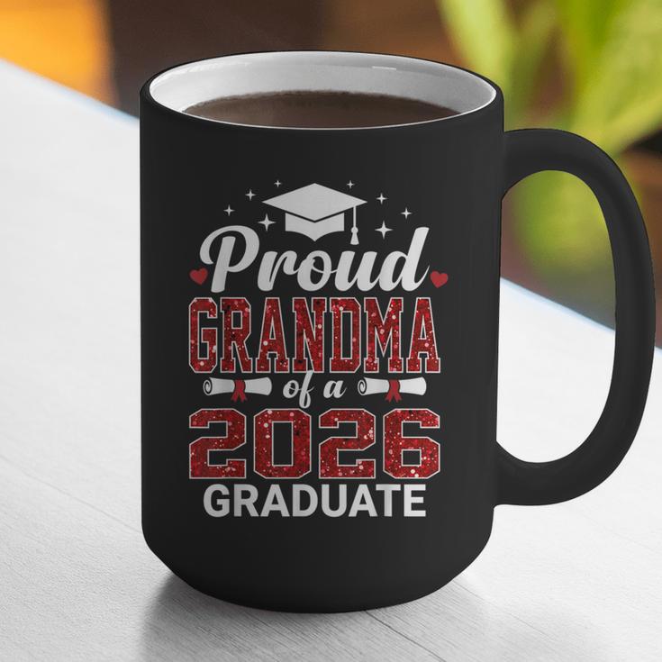 Proud Grandma Of A 2026 Graduate Class Of Graduation Graphic Print Coffee Mug