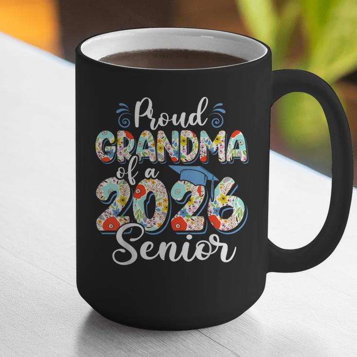 Proud Grandma Of a 2026 Graduate For Family Graduation Graphic Print Coffee Mug