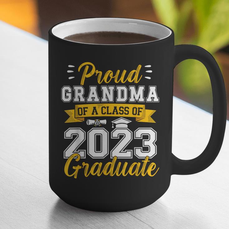 Proud Grandma Of a Class Of 2023 Graduate Senior Graduation Graphic Print Coffee Mug