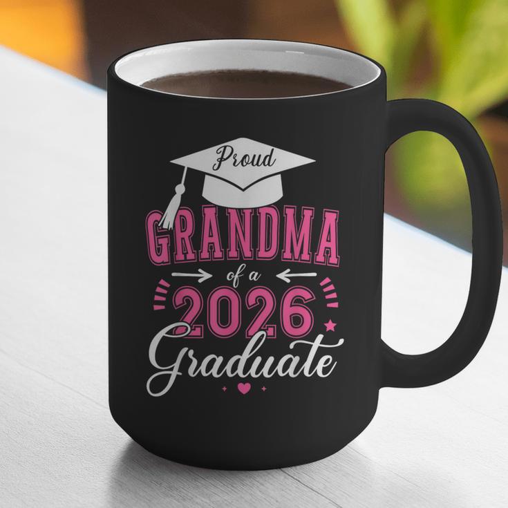 Proud Grandma Of a Class Of 2026 Graduate For Graduation Graphic Print Coffee Mug