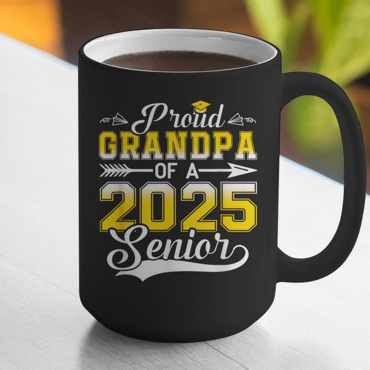 Proud Grandpa Of a 2025 Senior Graduate Graduation Graphic Print Coffee Mug